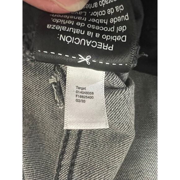 Universal Thread Gray Cotton Blend High-Rise Skinny Denim Jeans Size 2/26 - Picture 8 of 9